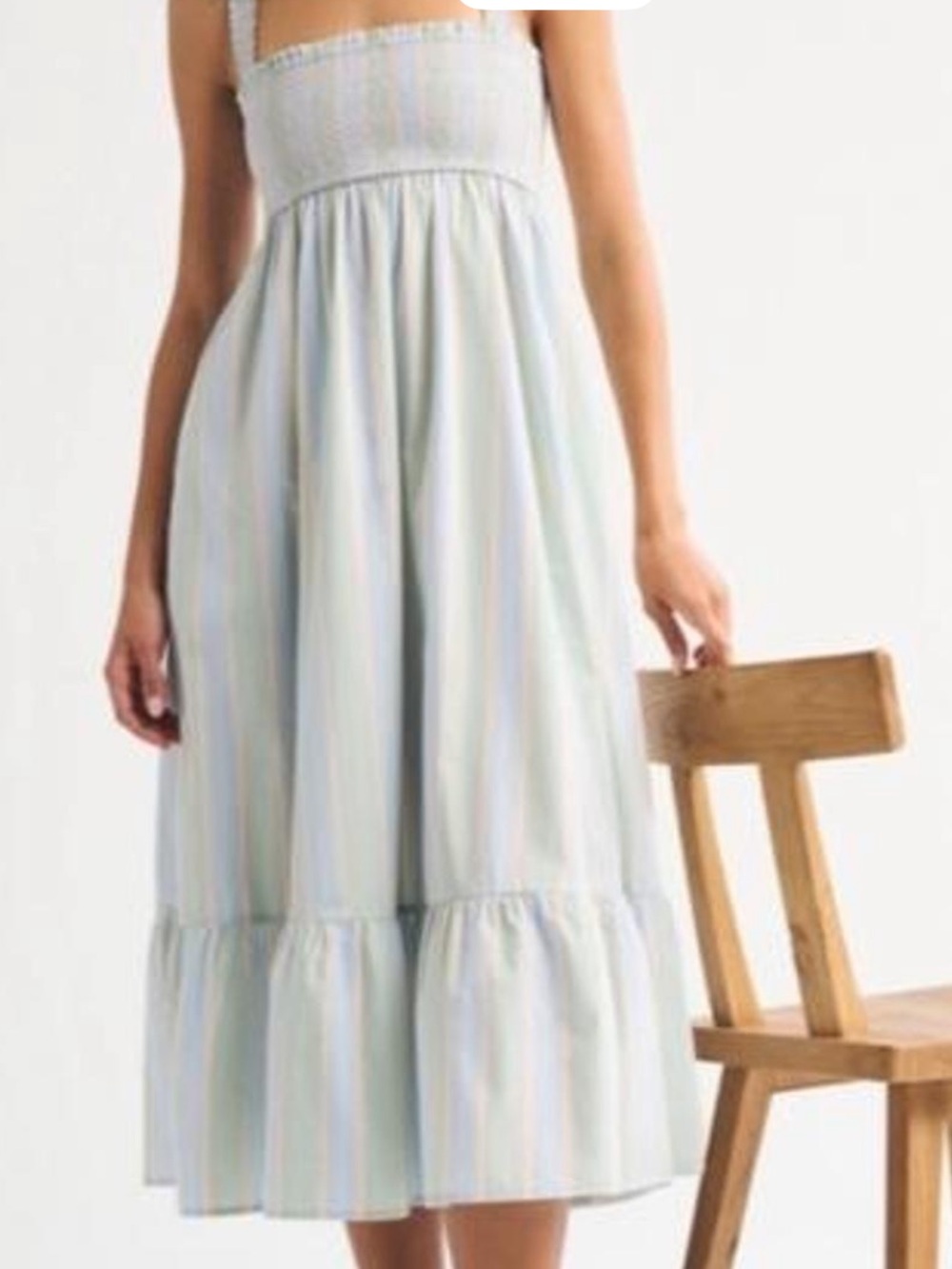 Abercrombie & Fitch Sydney Convertible Pastel Striped, Boho, Preppy, Cottagecore